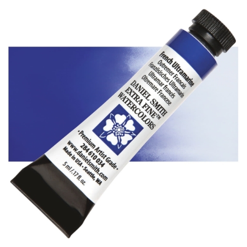 Picture of Daniel Smith Extra Fine Tubes Χρώμα Ακουαρέλας Σωληνάριο - French Ultramarine