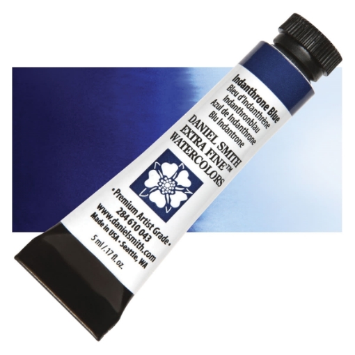 Picture of Daniel Smith Extra Fine Tubes Χρώμα Ακουαρέλας Σωληνάριο - Indanthrone Blue