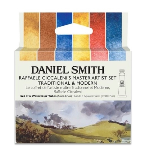 Picture of Daniel Smith Watercolor Set Raffaele Ciccaleni’s Master Artist Set Traditional & Modern - Σετ Χρώματα Ακουαρέλας, 6τεμ. 