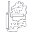 Picture of Tonic Studios Die, Stamp & Stencil Collection - Splendiferous Corsage, 33pcs