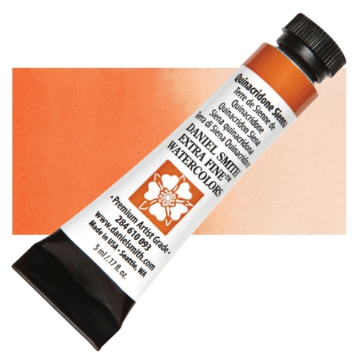 Picture of Daniel Smith Extra Fine Tubes Χρώμα Ακουαρέλας Σωληνάριο - Quinacridone Sienna