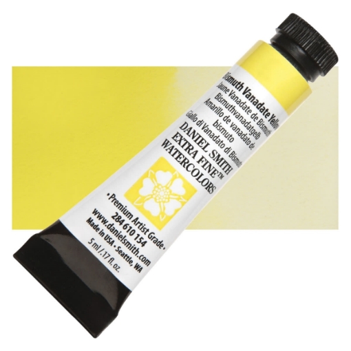 Picture of Daniel Smith Extra Fine Tubes Χρώμα Ακουαρέλας Σωληνάριο 5ml - Bismuth Vanadate Yellow