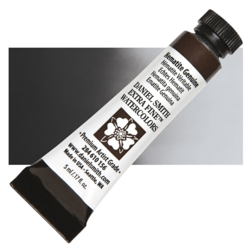 Picture of Daniel Smith Extra Fine Tubes Χρώμα Ακουαρέλας Σωληνάριο - Hematite Genuine 