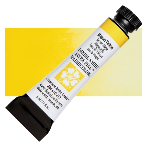 Picture of Daniel Smith Extra Fine Tubes Χρώμα Ακουαρέλας Σωληνάριο - Mayan Yellow