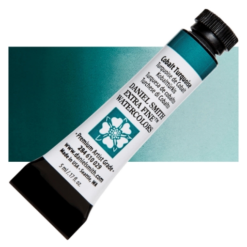 Picture of Daniel Smith Extra Fine Watercolor Tube | Χρώμα Ακουαρέλας σε Σωληνάριο – Cobalt Turquoise