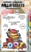 Picture of Aall and Create Clear Stamps Nr. 1137 Doughnut Worry, Be Happy -  Σετ Διάφανες Σφραγίδες