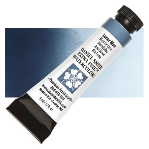 Picture of Daniel Smith Extra Fine Tubes Χρώμα Ακουαρέλας Σωληνάριο - Lunar Blue
