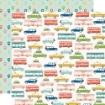 Picture of Simple Stories Collection Kit Συλλογή Χαρτιών Scrapbooking Διπλής Όψης 12'' x 12'' - Pack Your Bags