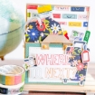 Picture of Simple Stories Collection Kit Συλλογή Χαρτιών Scrapbooking Διπλής Όψης 12'' x 12'' - Pack Your Bags