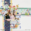 Picture of Simple Stories Collection Kit Συλλογή Χαρτιών Scrapbooking Διπλής Όψης 12'' x 12'' - Pack Your Bags