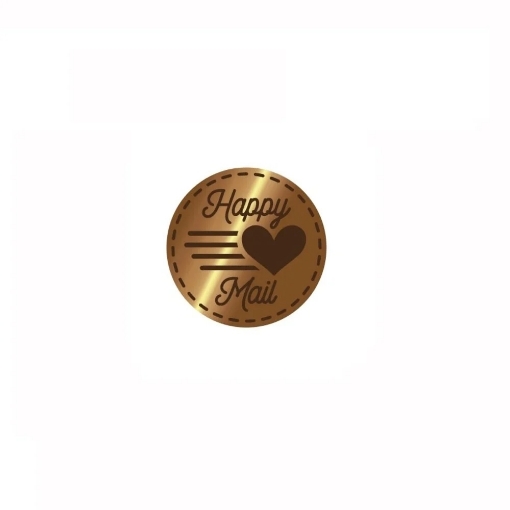 Picture of CarlijnDesign Wax Seal Stamper Σφραγίδα Κεριού (Βουλοκέρι) 1'' - Happy Mail