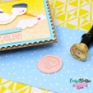 Picture of CarlijnDesign Wax Seal Stamper Σφραγίδα Κεριού (Βουλοκέρι) 1'' - Happy Mail