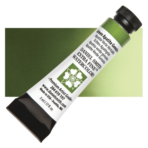 Picture of Daniel Smith Extra Fine Tubes Χρώμα Ακουαρέλας Σωληνάριο - Green Apatite Genuine 