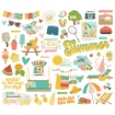 Picture of Simple Stories Διακοσμητικά Εφήμερα Bits & Pieces - Summer Snapshots, 57τεμ.