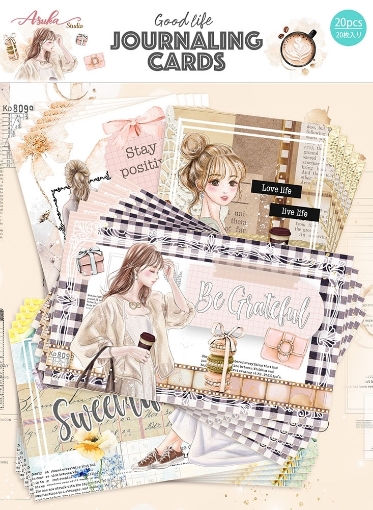 Picture of Asuka Studio Kawaii Journaling Cards - Good Life Bliss, 20pcs