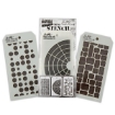 Picture of Stampers Anonymous Tim Holtz Mini Layering Στένσιλ Σετ – Set 59, 3 τεμ.
