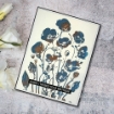 Picture of Creative Expressions Rubber Σφραγίδα Φόντου  A6 - Poppy Patch