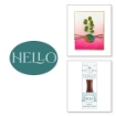 Picture of Spellbinders Wax Stamp Σφραγίδα Κεριού με Ξύλινη Λαβή - Hello