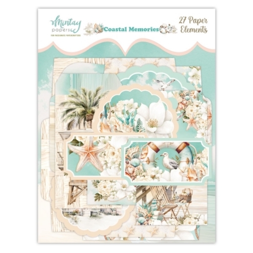 Picture of Mintay Papers Διακοσμητικά Elements - Coastal Memories, 27τεμ.