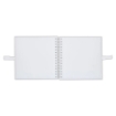 Picture of Papermania Scrapbook Άλμπουμ 8'' x 8'' – Λευκό Άλμπουμ Scrapbooking με Σπιράλ, 40 Φύλλα