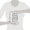 Picture of Ciao Bella Stamping Art Διάφανες Σφραγίδες 4" X 6" - Remintgon Uppercase Alphabet, 30τεμ.