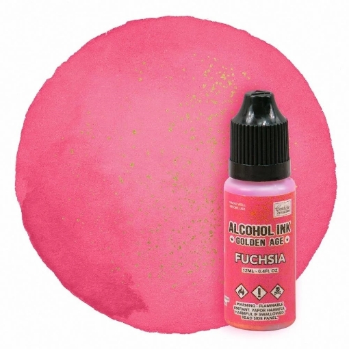Picture of Couture Creations Golden Age Alcohol Ink | Μελάνι Οινοπνεύματος 12ml - Fuchsia