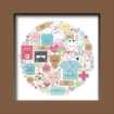 Picture of Doodlebug Design Shadow Box Insert Kit - Happy Healing