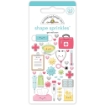 Picture of Doodlebug Design Αυτοκόλλητα Shape Sprinkles - Happy Healing, 38τεμ.
