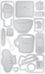 Picture of Doodlebug Design Doodle Cuts Μήτρες Κοπής - Happy Healing, Wish You Well, 19 τεμ.