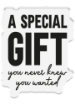 Picture of Crafter's Companion Διάφανη Σφραγίδα - Sentiment Tag, A Special Gift 