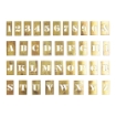 Picture of Tim Holtz Idea-Ology Stencil Chips Mini, 37pcs