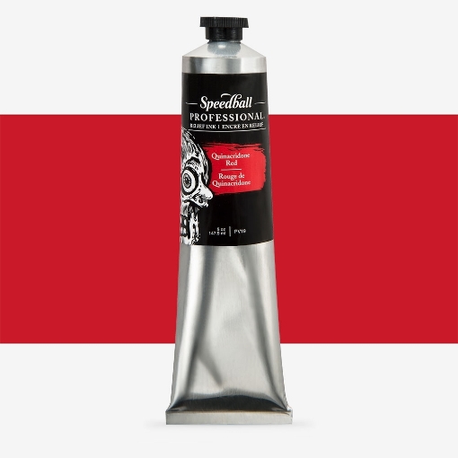 Picture of Speedball Professional Relief Ink Quinacridone Red 150ml – Επαγγελματικό Μελάνι Λαδιού Χαρακτικής