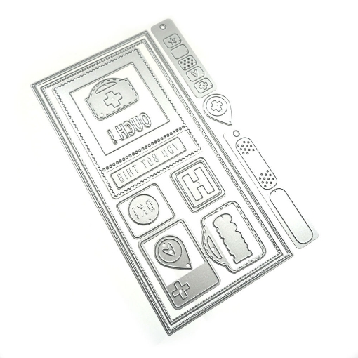 Picture of Elizabeth Craft Designs Μήτρες Κοπής - Favorite Humans, Page Pocket Page Fillers 3, 16τεμ.