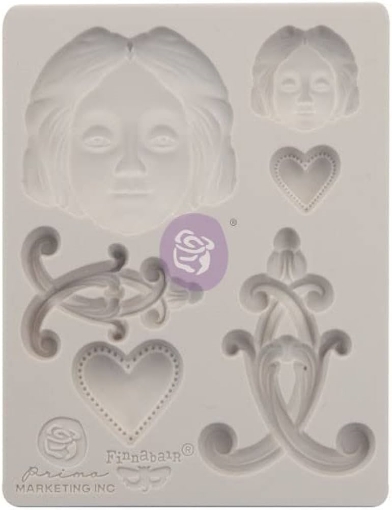 Picture of Finnabair Imaginarium Decor Moulds Καλούπια Σιλικόνης 3.5" x 4.5" - Anabelle