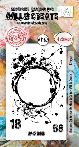 Picture of Aall & Create Clear Stamps A8 - Cirque, 4pcs