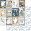 Picture of Asuka Studio Memory Place Kawaii Χαρτιά Scrapbooking Διπλής Όψης 12''x12'' - Stitched Together
