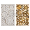 Picture of Finnabair Imaginarium Decor Mould 5" x 8" – Machine Parts – Καλούπι Σιλικόνης με Μηχανικά Στοιχεία