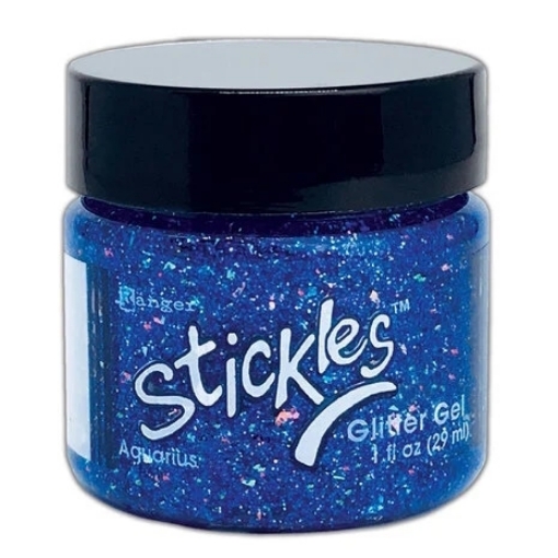 Picture of Ranger Stickles Aquarius | Διαστατικό Glitter Gel σε Βαζάκι – Aqua Τιρκουάζ Λάμψη, 29ml