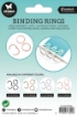 Picture of Studio Light Essentials Binding Rings - Rose Gold, 12pcs
