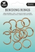 Picture of Studio Light Essentials Binding Rings Old Gold | Κρίκοι Βιβλιοδεσίας Αντικέ Χρυσό, 12 τεμ.