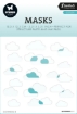 Picture of Studio Light Essentials Στένσιλ - Nr. 262 Clouds, 2τεμ.