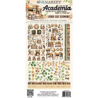 Picture of 49 & Market Laser Cut Διακοσμητικά Στοιχεία - Academia