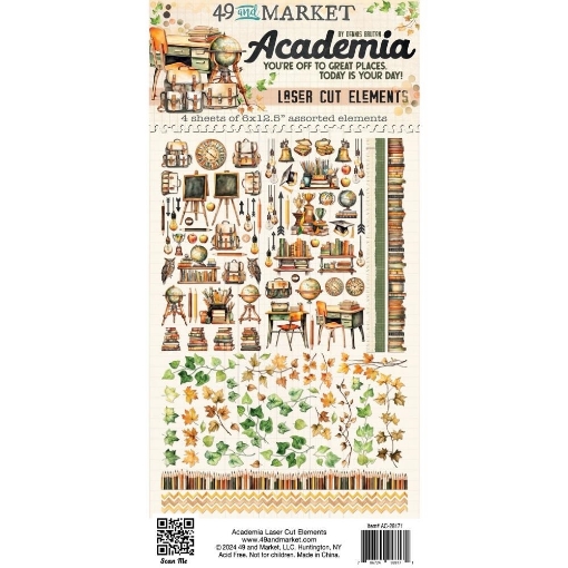 Picture of 49 & Market Laser Cut Διακοσμητικά Στοιχεία - Academia