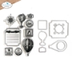 Picture of Elizabeth Craft Designs Σετ Διάφανες Σφραγίδες και Μήτρες Κοπής - Remember Moments, Around the World, 16τεμ.