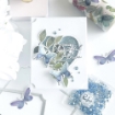 Picture of Pinkfresh Studio Foiled Washi Tape Διακοσμητική Ταινία 4" x 10m - Fluttering Butterflies
