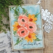Picture of Sizzix Διάφανες Σφραγίδες - Born To Bloom, 10τεμ.
