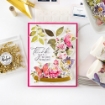 Picture of Pinkfresh Studio Στένσιλ - Artsy Floral Layering, 6τεμ.