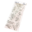 Picture of Pinkfresh Studio Clear Stamps | Διάφανες Σφραγίδες με Floral Σχέδιο - Artsy Floral, 6 τεμ.