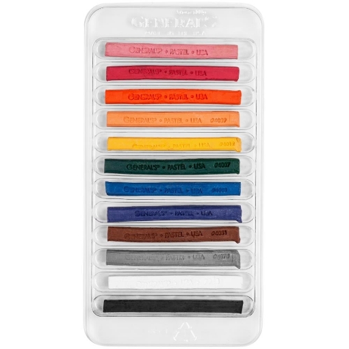 Picture of General’s MultiPastel Chalk Sticks – Στικ Κιμωλίας Fine Art, Σετ 12 Αποχρώσεων (40140-BP)