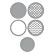 Picture of Spellbinders Etched Μεταλλικές Μήτρες Κοπής - Spotlight Frames and Floral, Stitched Edge Circle Backgrounds, 4τεμ.